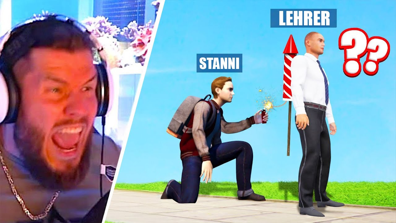 ich PRANKE meinen LEHRER (Schule Simulator)