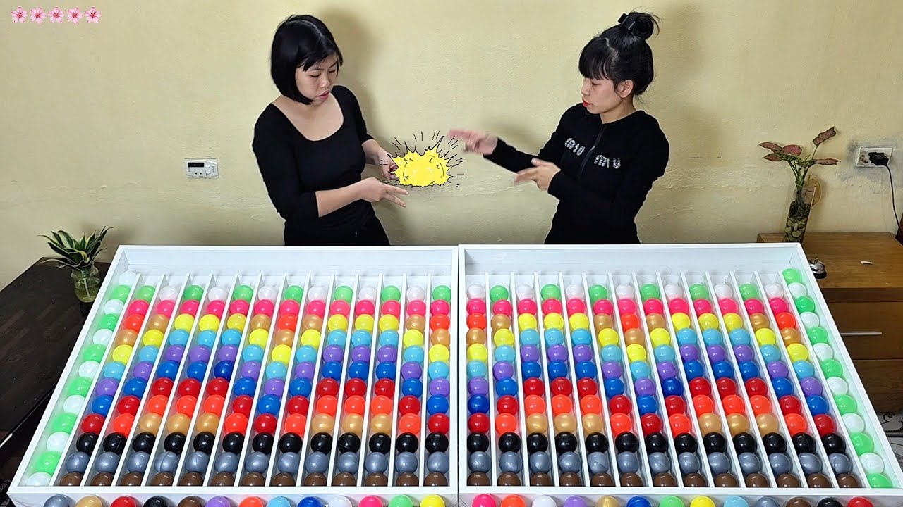 😂 Competitive Color Ball Sorting | Stressful but Fun 😵‍💫