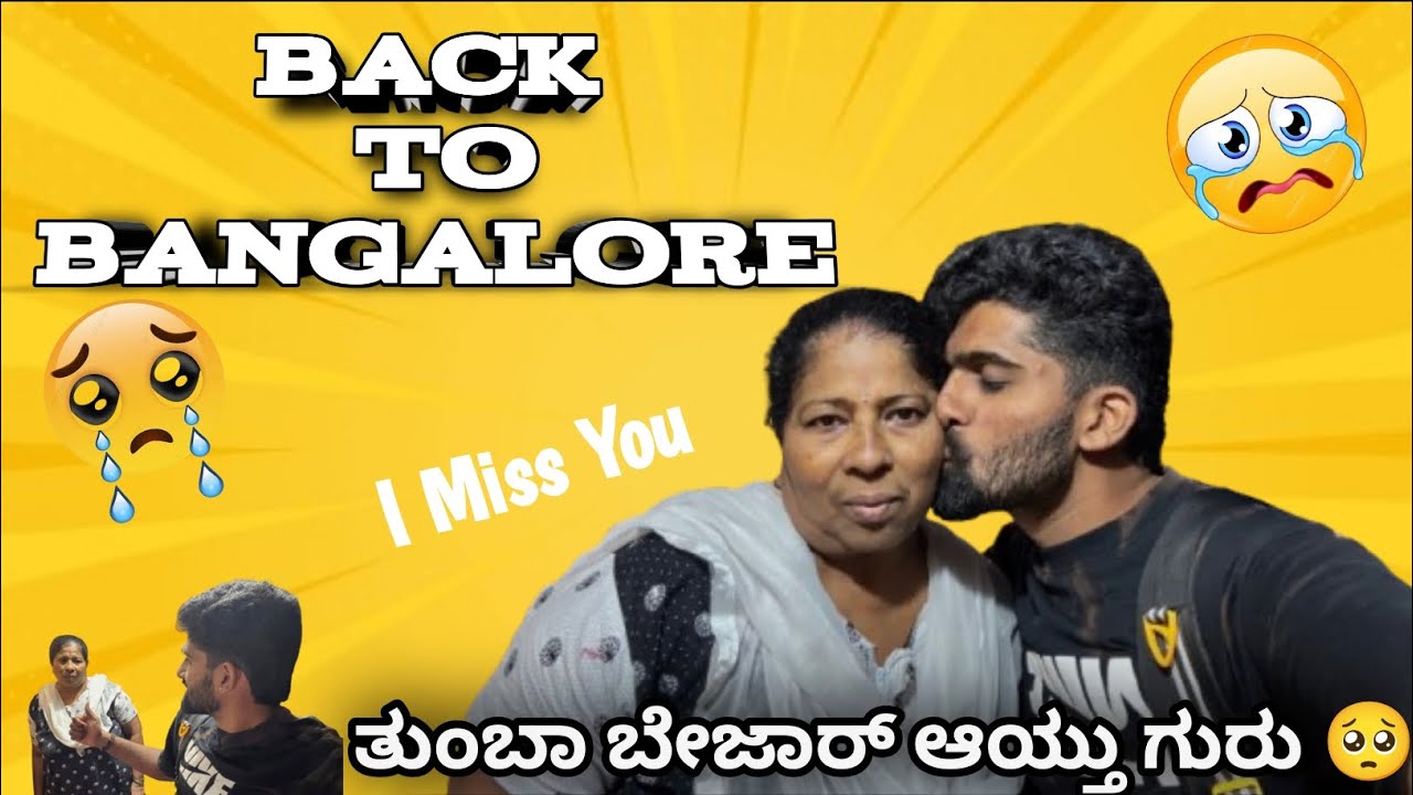 A vlog on journey Back To My Place|| Shakthi Talks