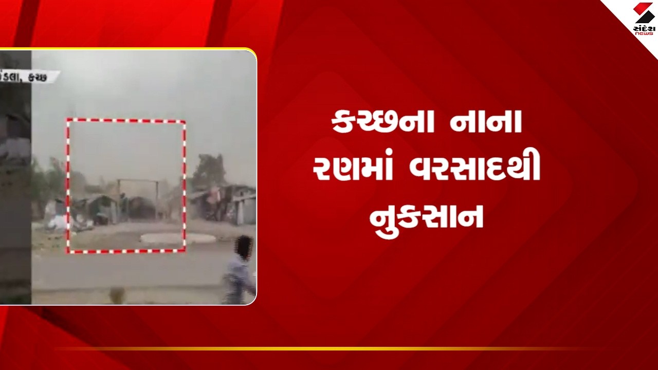 Kutch | કચ્છના નાના રણમાં વરસાદથી નુકસાન | Unseasonal Rain |  Rain Damage | Gujarat Weather |