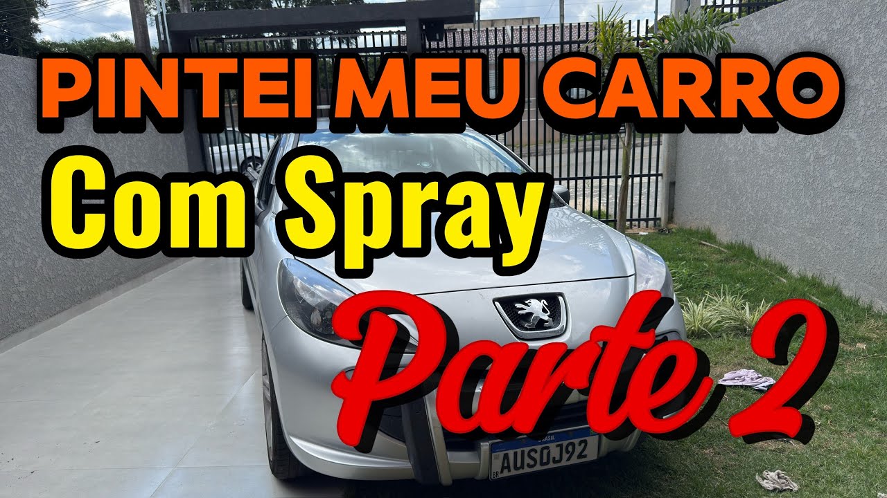 Pintei a peugeot com Spray em em casa - saga hoggar pt2