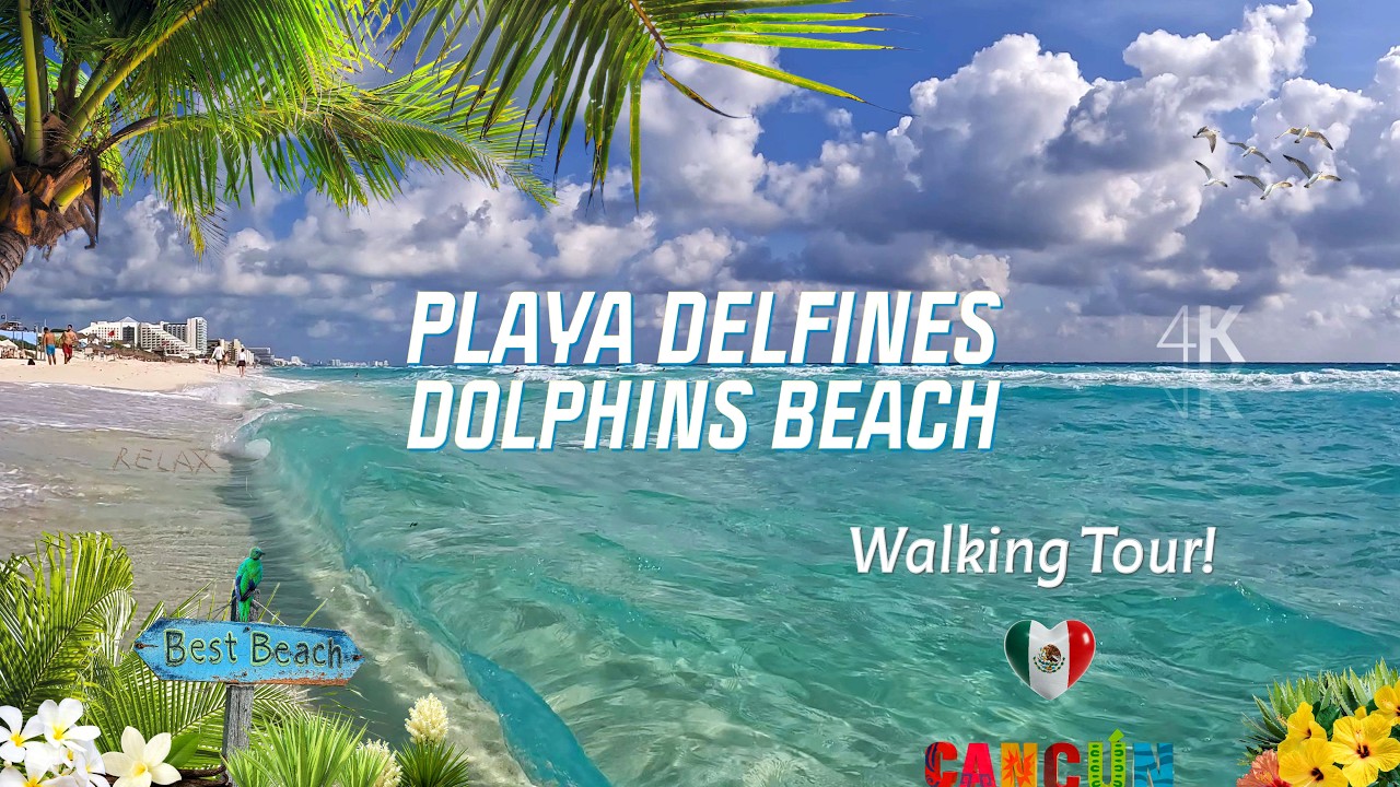 Playa Delfines / Dolphins Beach &ndash; The Best Beach in Cancun, Quintana Roo, Mexico!