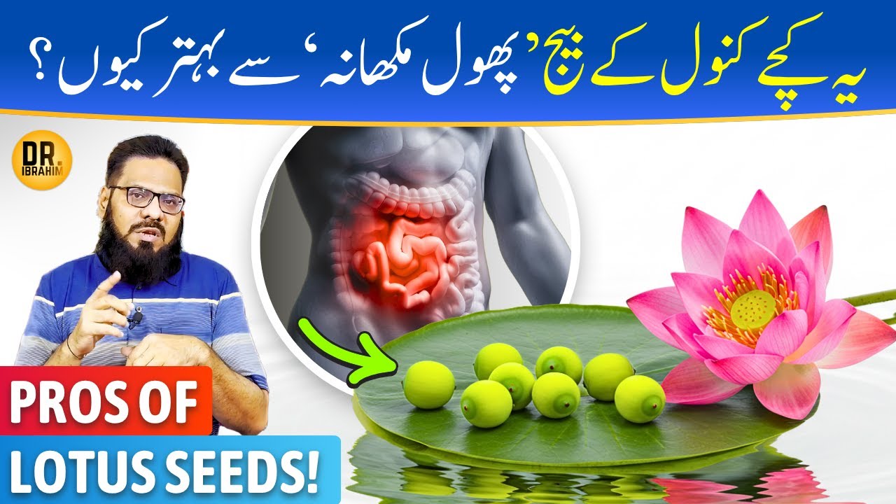 Lotus Seeds Ke Fayde | Brain Aur Stomach Ke Liye Best | Kanwal Gatta | Dr. Ibrahim