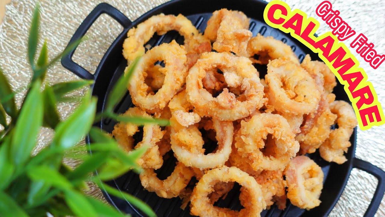 The Secret of Crispy Fried Calamares without breadcrumbs | Better than Restaurant