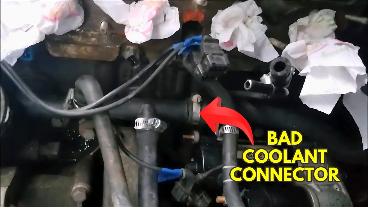 Замена разъема охлаждающей жидкости BMW E36