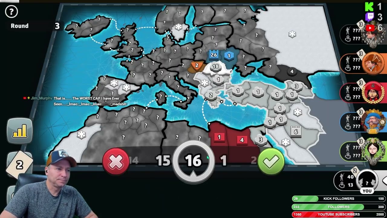 3 Player GM Battle in Arabia! - Game 127 of the Europe Advanced All Caps Challenge! #eaacchallenge