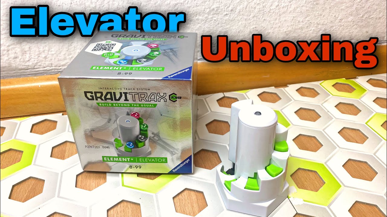 Gravitrax Power Elevator Unboxing!