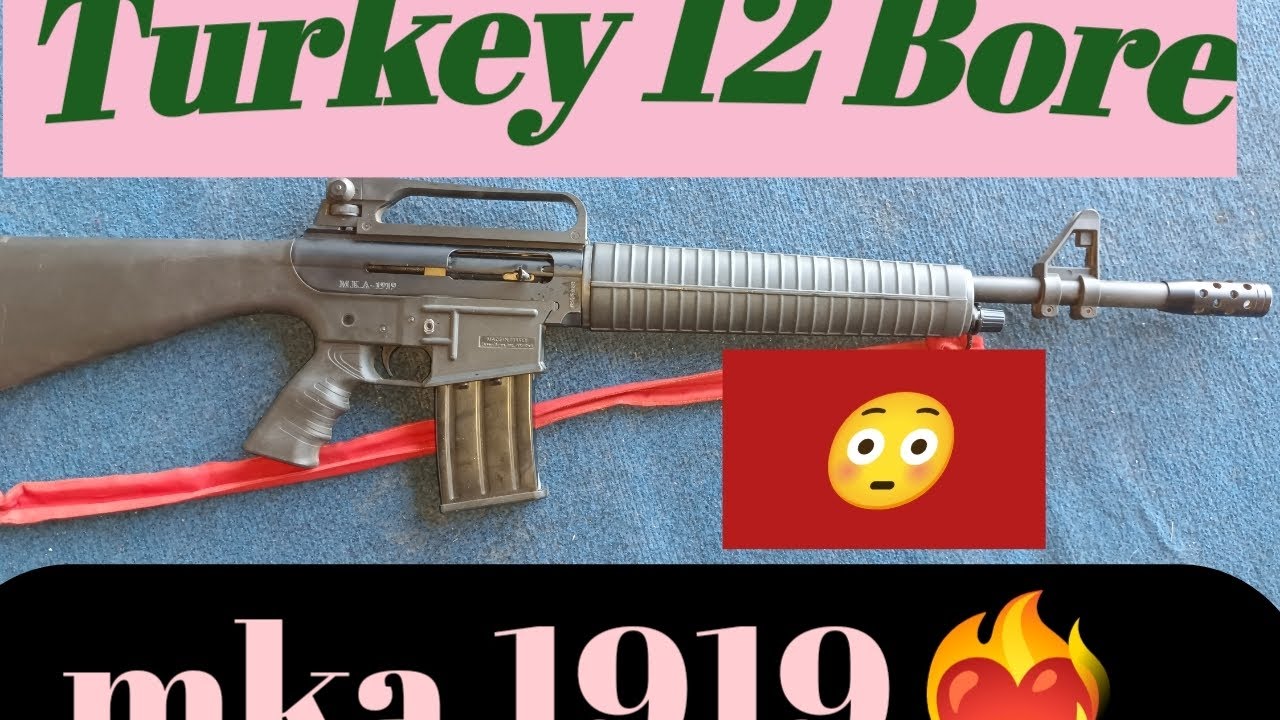 akdal mka 1919 turkey 12 Bore rifle