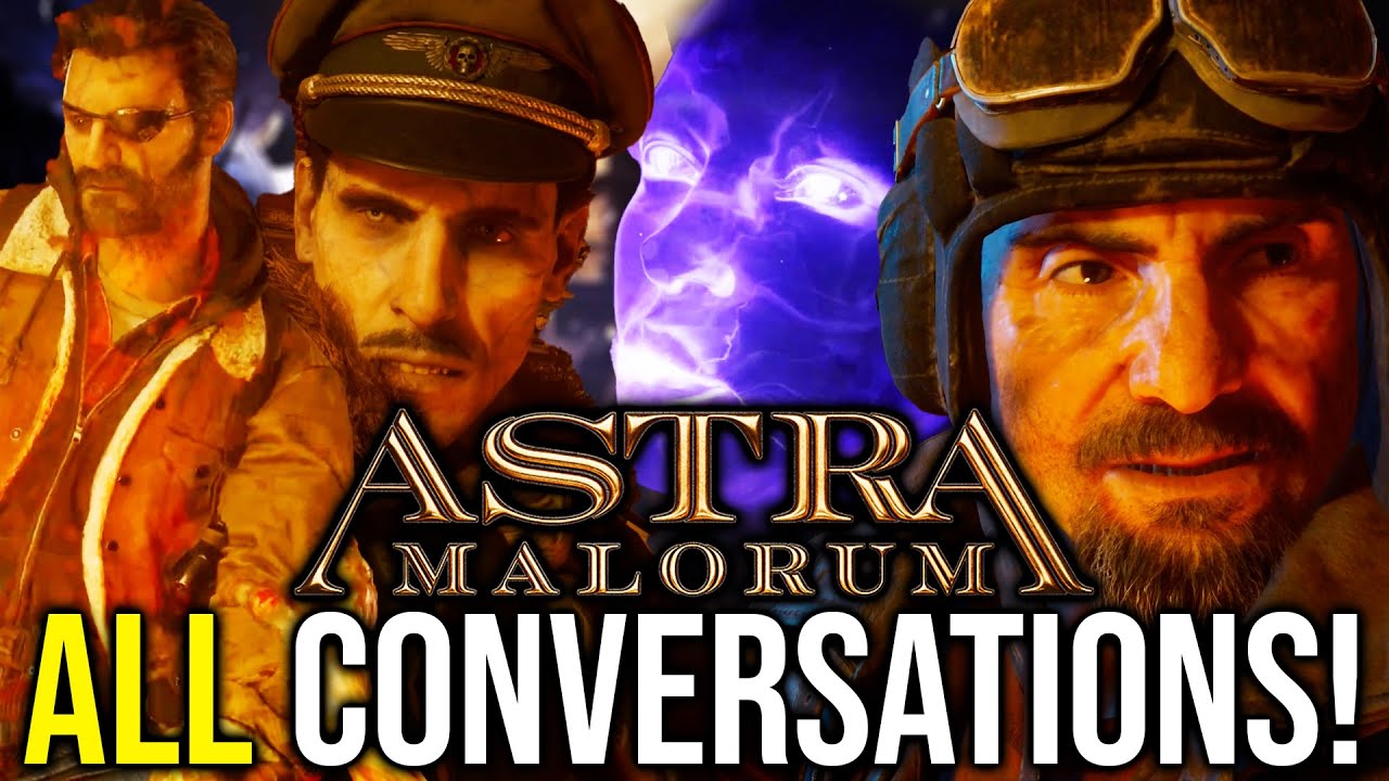 Astra Malorum ALL Conversations Between ALL 8 Characters & Solo Quotes!!!