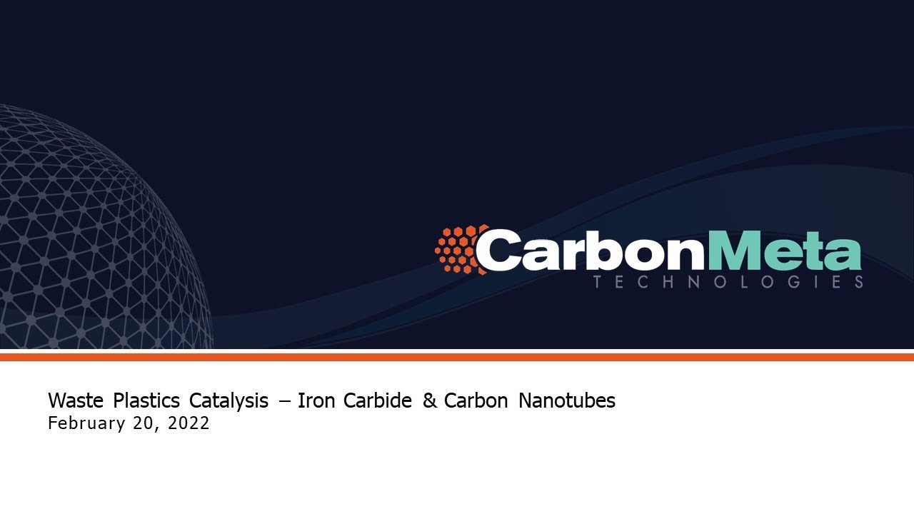 CarbonMeta Waste Plastic Catalysis - Iron Carbide & MWNCT
