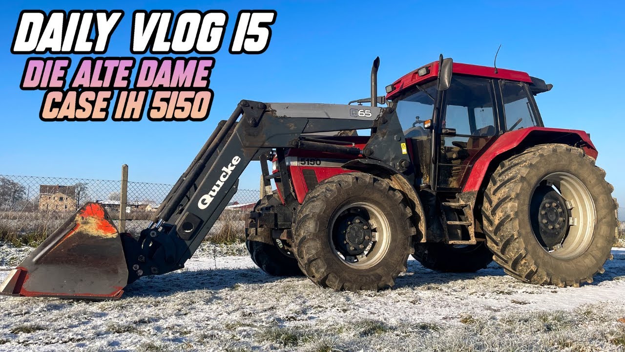Daily Vlog 15 | Case IH 5150 | Cabview 