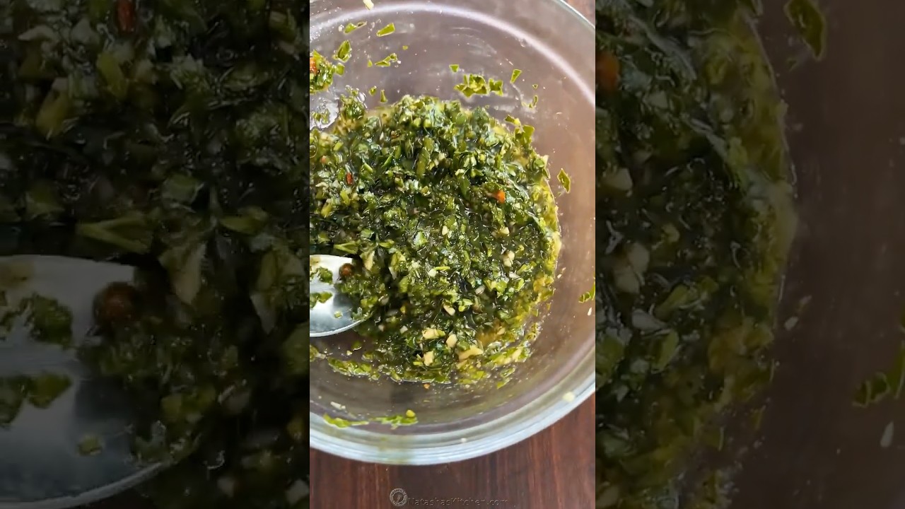 This Chimichurri Sauce Will Make Your Meats Taste So Much Better #shorts