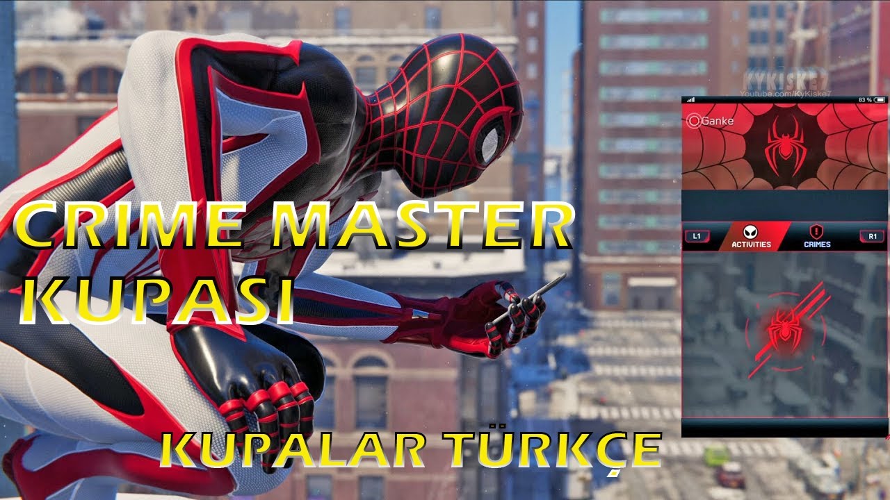 Spider-Man Miles Morales - Crime Master Kupası