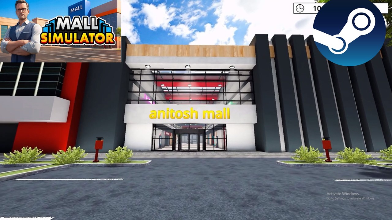 mall simulator gameplay  opened my new city mall gameplay