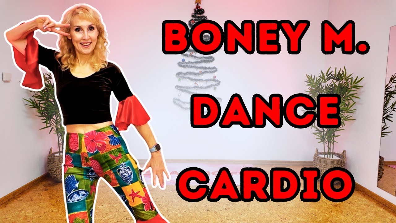 17 Min Boney M Dance Cardio | Standing Fat Burn Workout (No Equipment)
