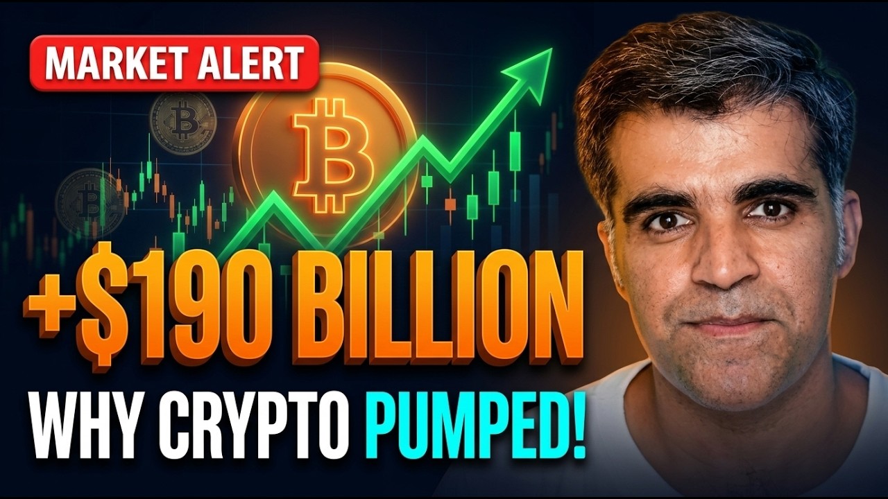 Why Did Crypto Suddenly Pump? $190B Market Inflow Explained