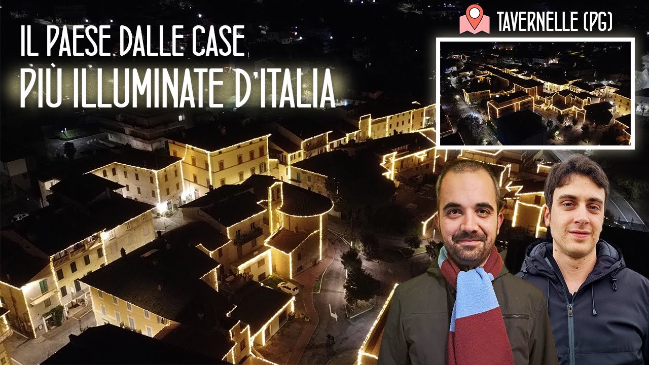 Il paese dalle case più illuminate d'Italia