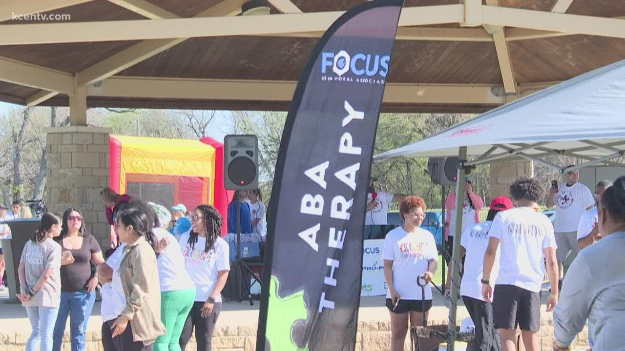 Running and walking for autism awareness