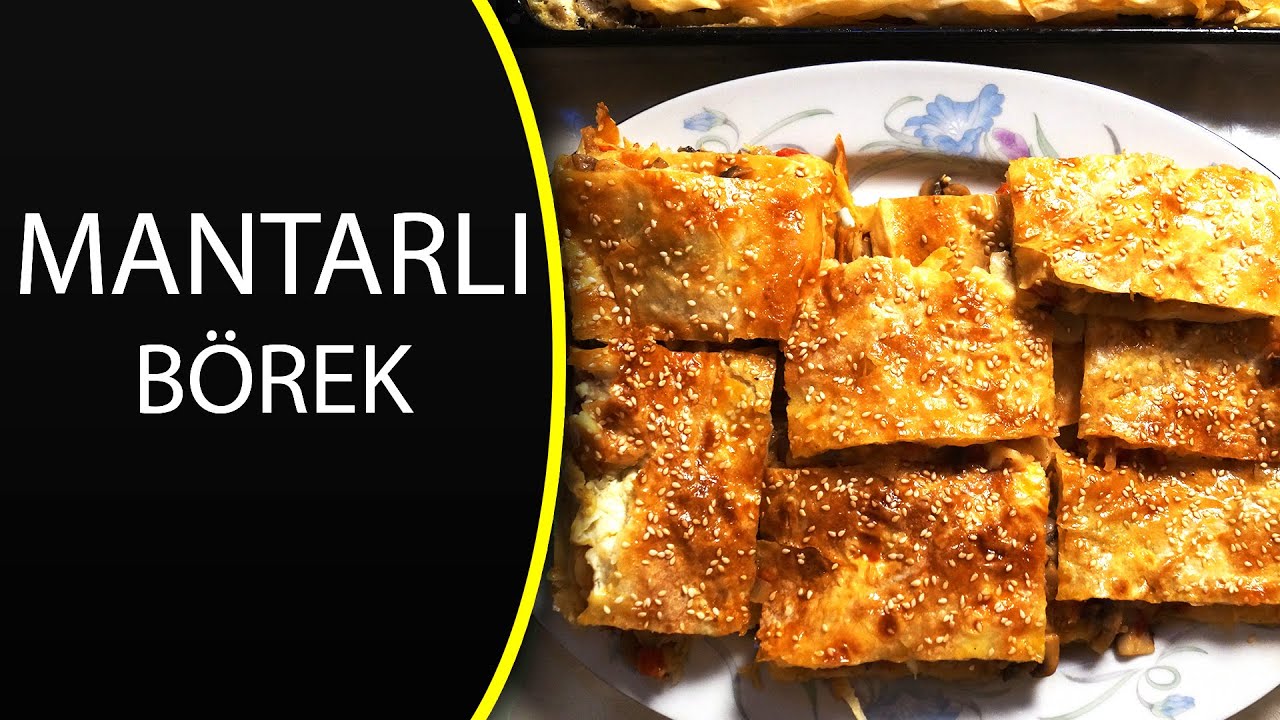 MANTARLI BÖREK - Hazır yufkadan mantarlı börek tarifi - Yufkadan börek tarifleri