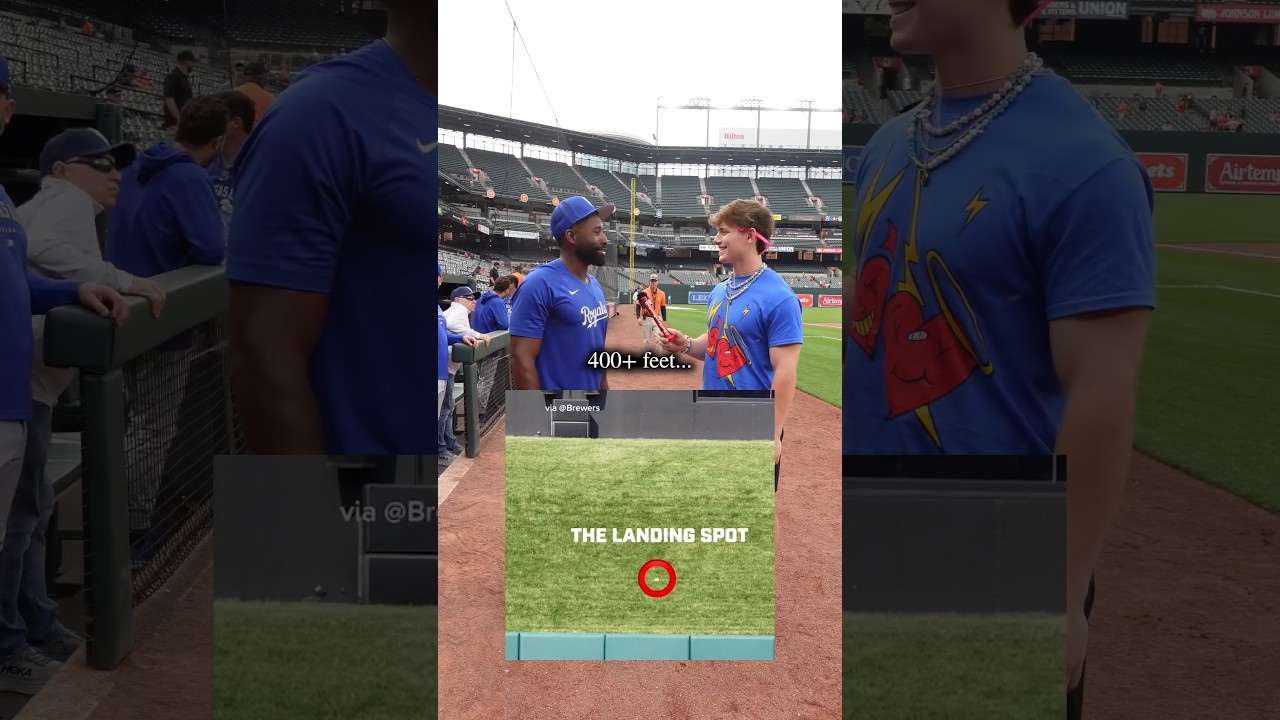 Throwing a baseball OVER 400 FEET!? 🤯🦾⚾️ #shorts