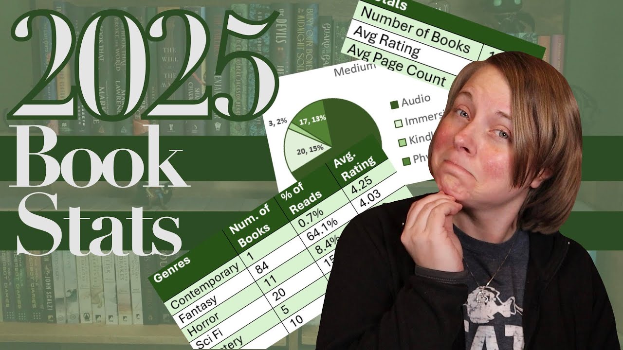 Поговорим о цифрах! | Статистика книг за 2025 год