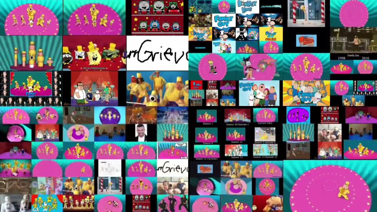 Family guy intro too many 1