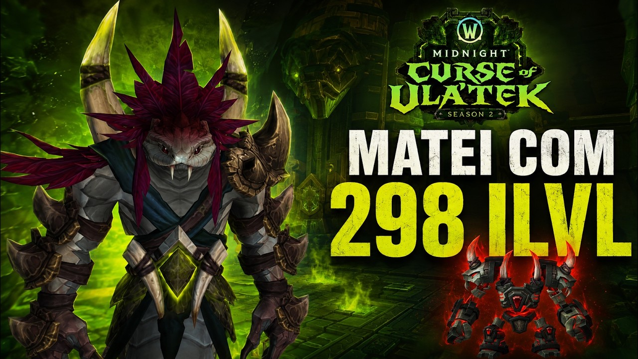 Como MATAR AZTA'REC no WoW Midnight Season 2 | N&ecirc;mesis com 298 ILVL