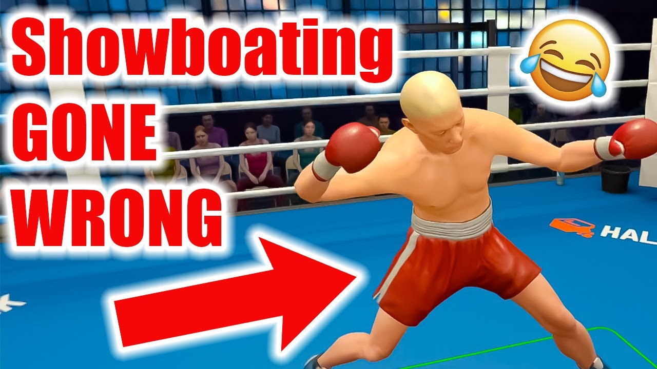 When Showboating goes WRONG in Thrill Of The Fight 2 (VR Boxing Game)