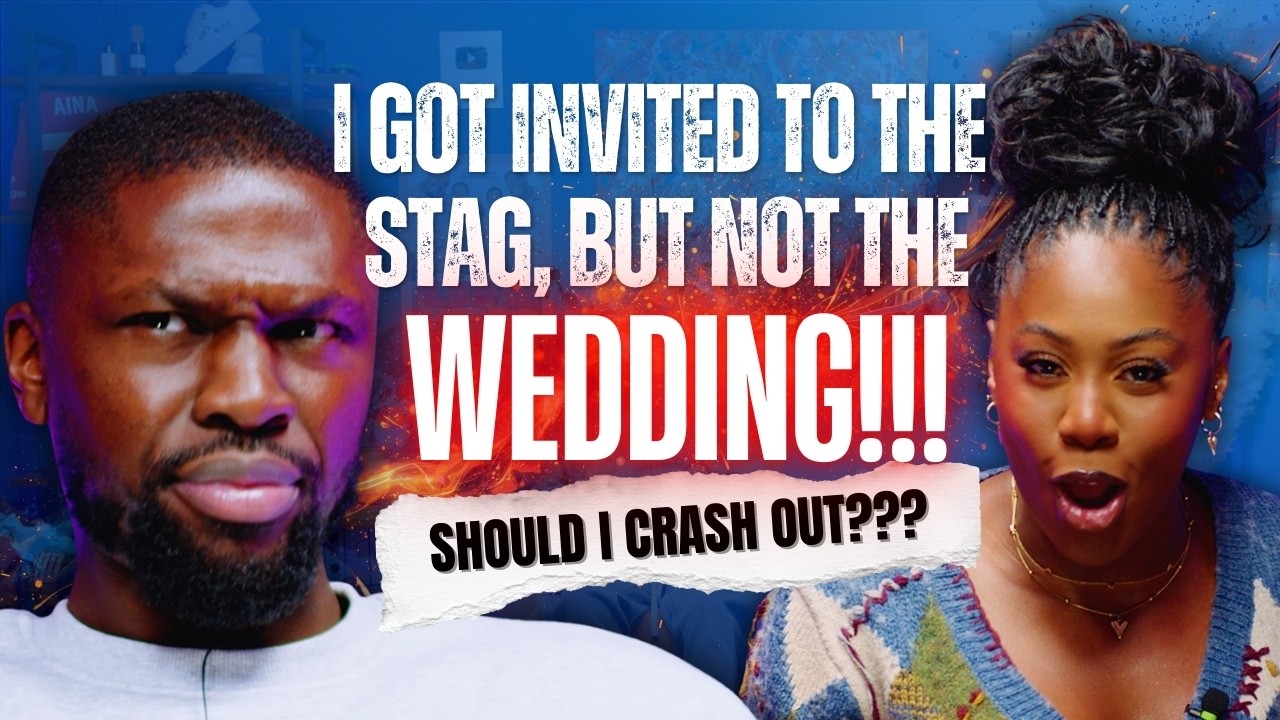SHOULD I CRASH OUT??? I GOT INVITED TO THE STAG, BUT NOT THE WEDDING!!! FT. QOY | 90s Baby Show