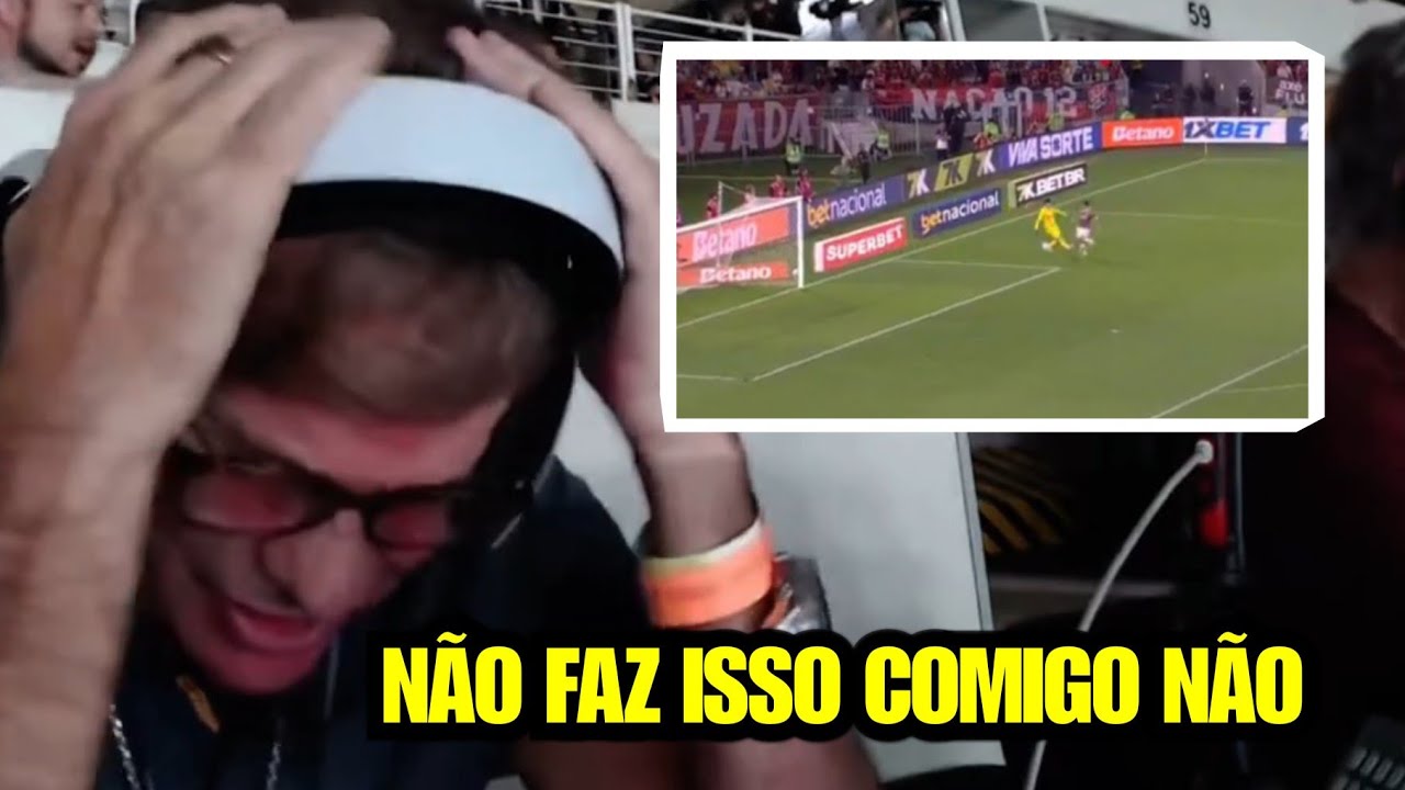 Fernando Gil quase chorou após derrota do Flamengo para o Fluminense