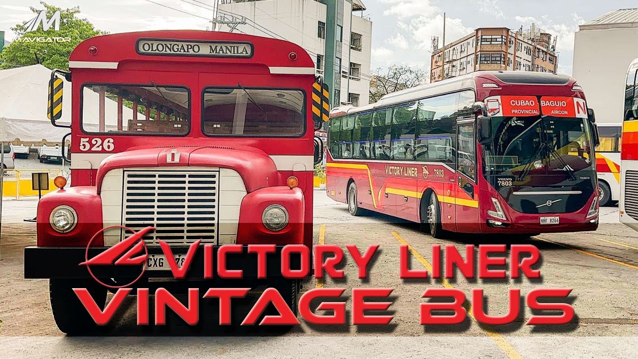 Vintage Bus ni Victory Liner