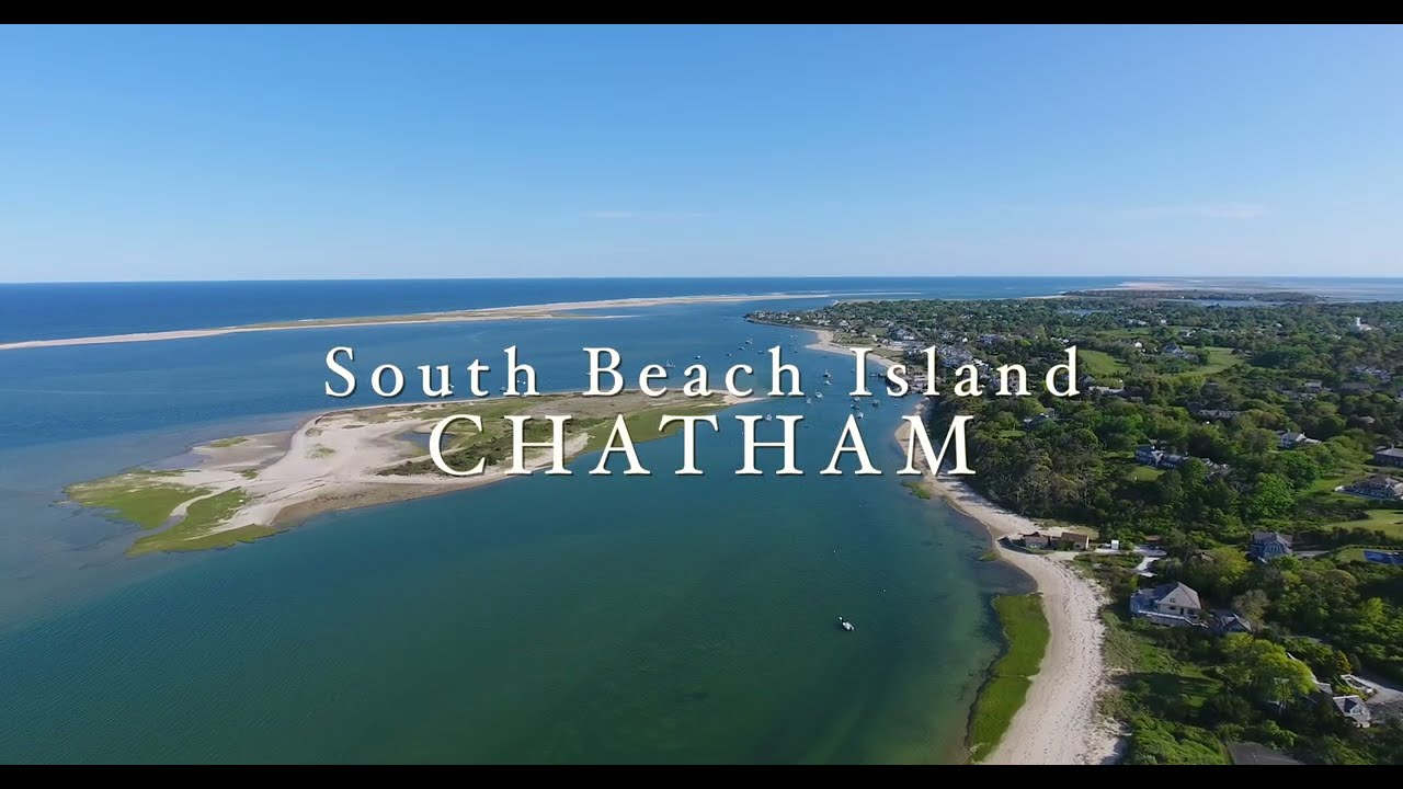 Aerial Tour of North Beach Island at Chatham, Cape Cod