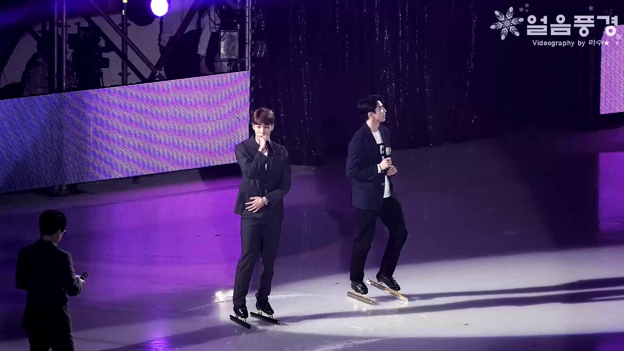 차민규 & 황대현 @ LG ThinQ Ice Fantasia 2018 Day3 Act1 EX #00