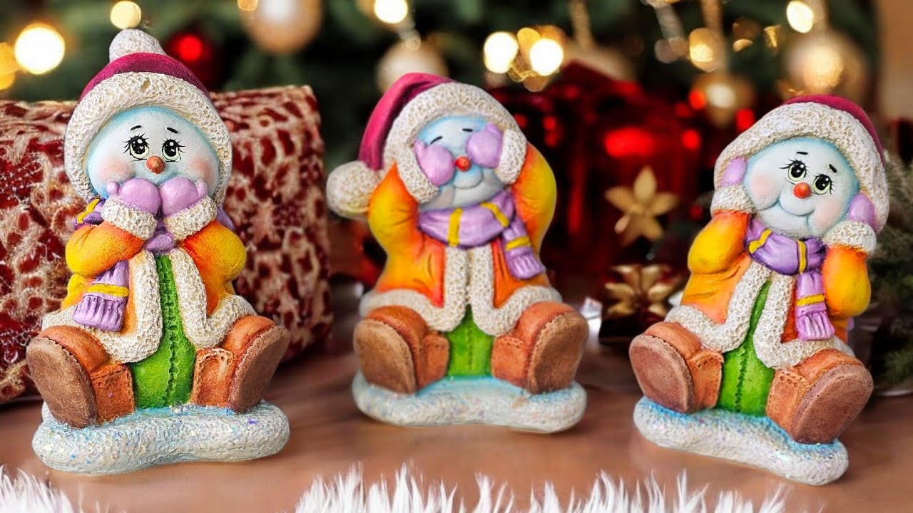 Muñecos de nieve en Pátinas.