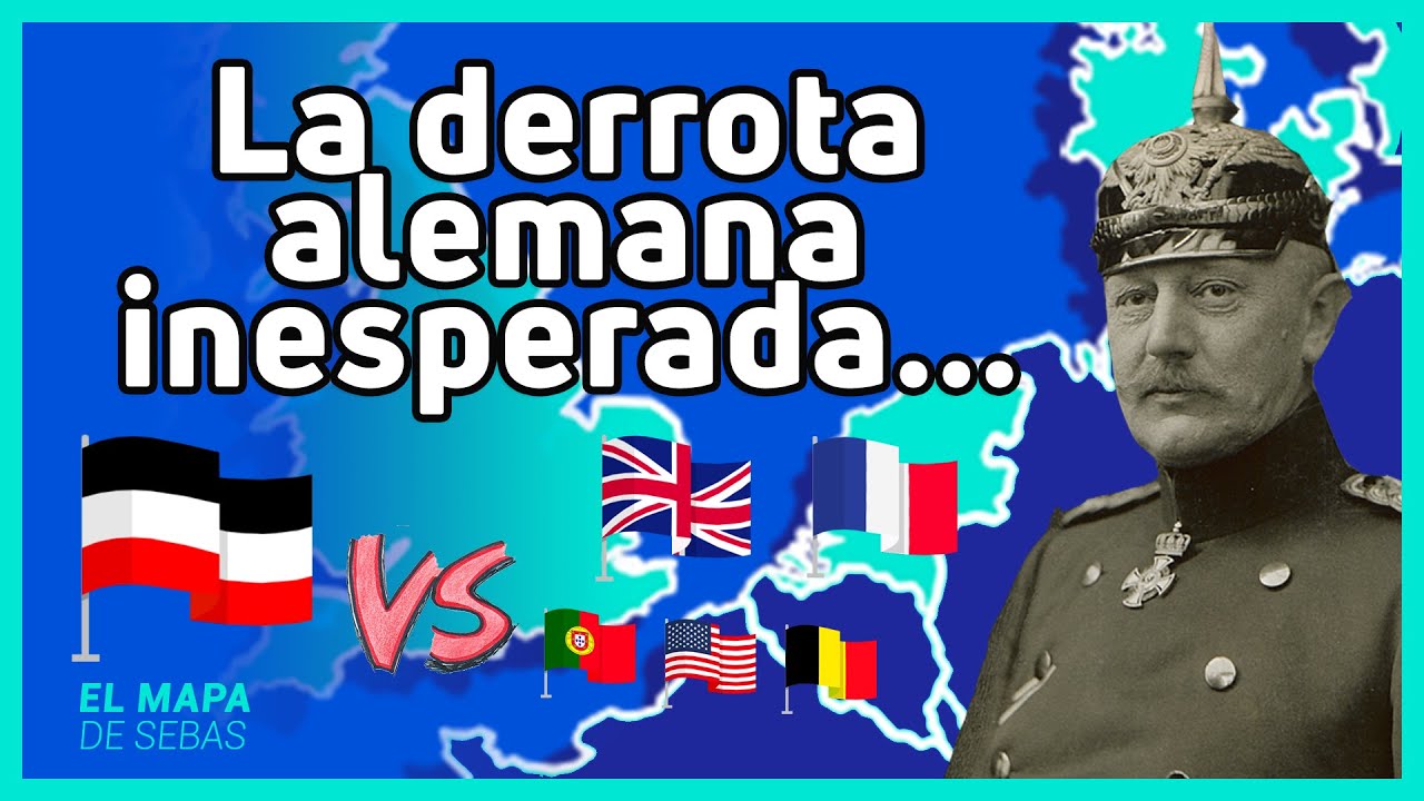 🔥Frente OCCIDENTAL de la Primera GUERRA MUNDIAL 🇬🇧🇫🇷 ⚔️🇩🇪 - El Mapa de Sebas