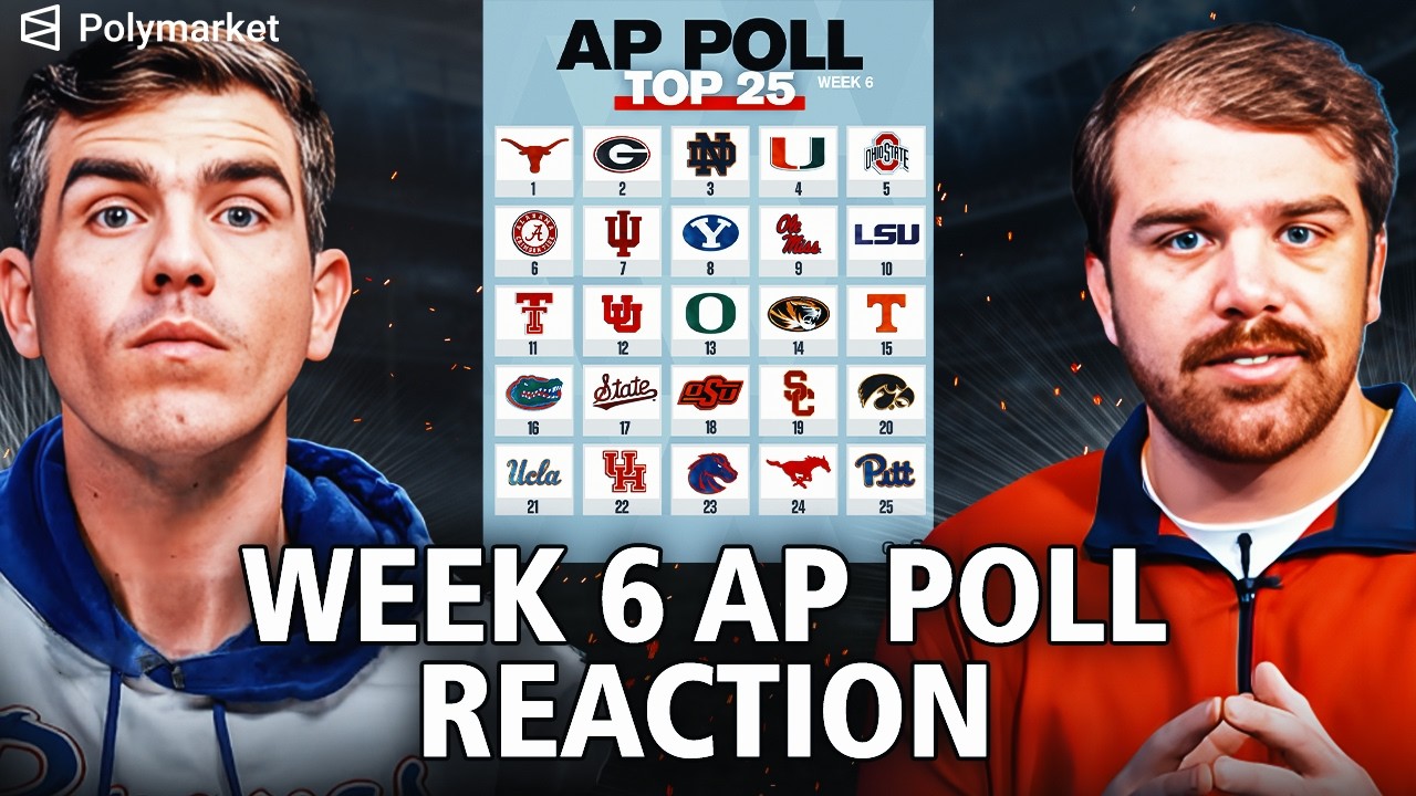 College Football Week 6 AP Poll Top-25 REACTION | Who Should Be No. 1?