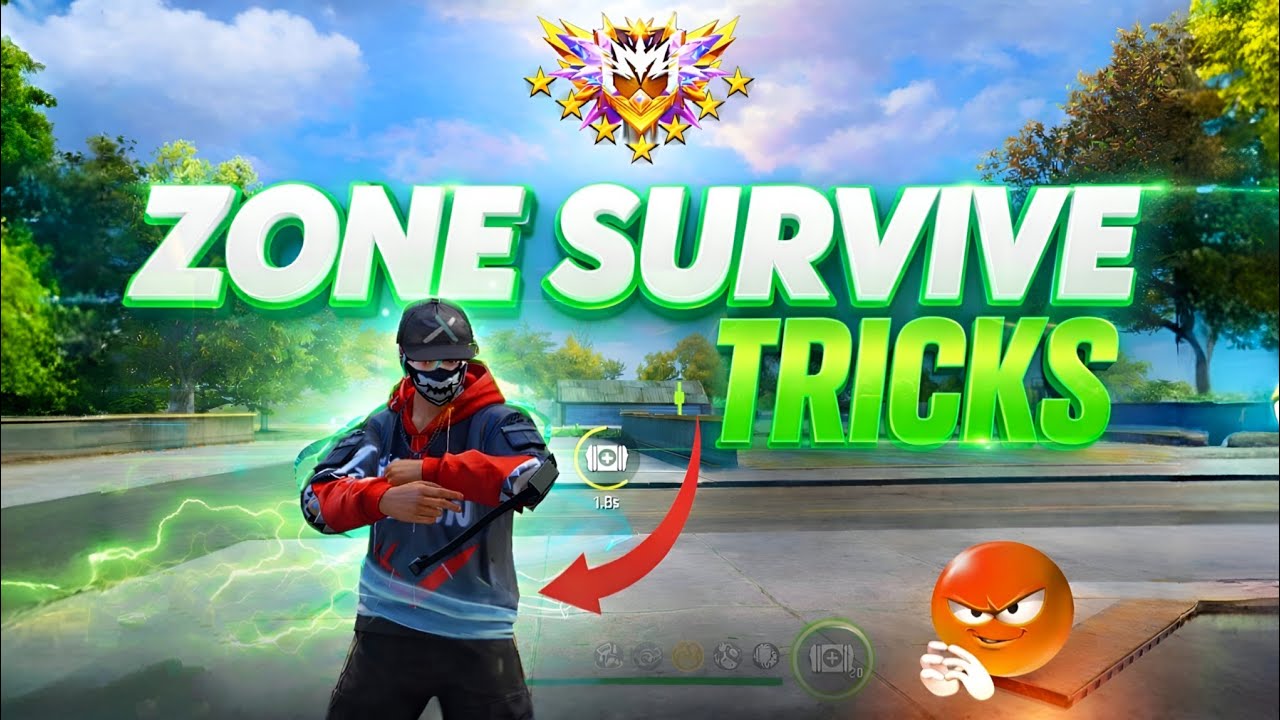 NEW ZONE SURVIVE TIPS & TRICK IN TAMIL 🤯 | BR RANK PUSH TRICKS 🔥| FREEFIREMAX | EAGLE RED|