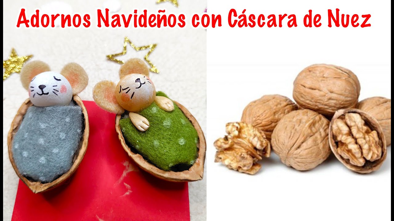 No tires la cascara de nuez  MIRA  lo que puedes hacer !