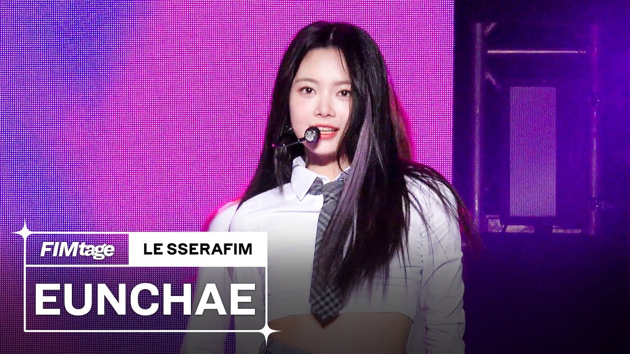 ‘Blue Flame’ Stage Cam (HONG EUNCHAE focus) @ LE SSERAFIM Debut Showcase