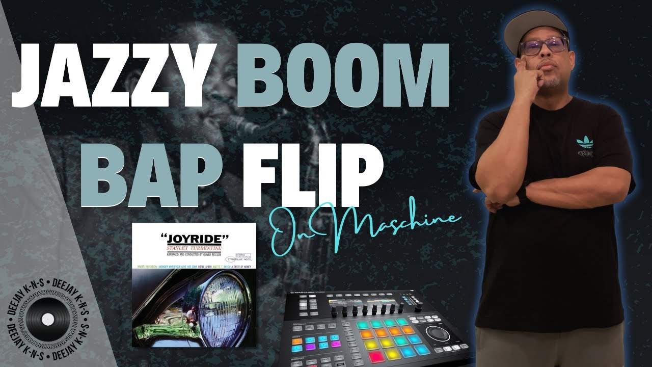 Flipping A Jazz Sample Into Boom Bap On Maschine Studio!