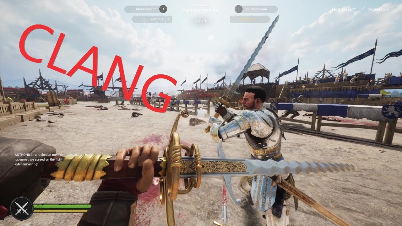 CLANG: A High Skill Greatsword vs Greatsword Duel Compilation