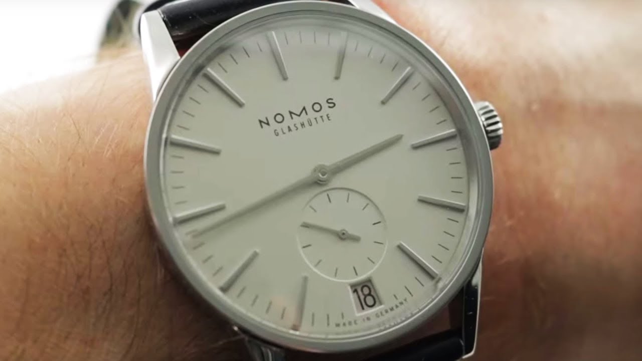 NOMOS Glashutte Zurich Date (802) Luxury Watch Review