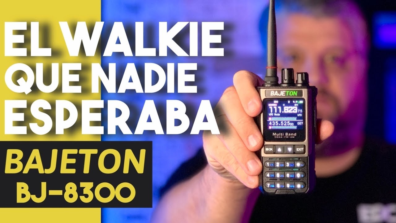 ⚡ BAJETON BJ-8300 Review: el nuevo “tanque” de los walkies baratos | EDC4K