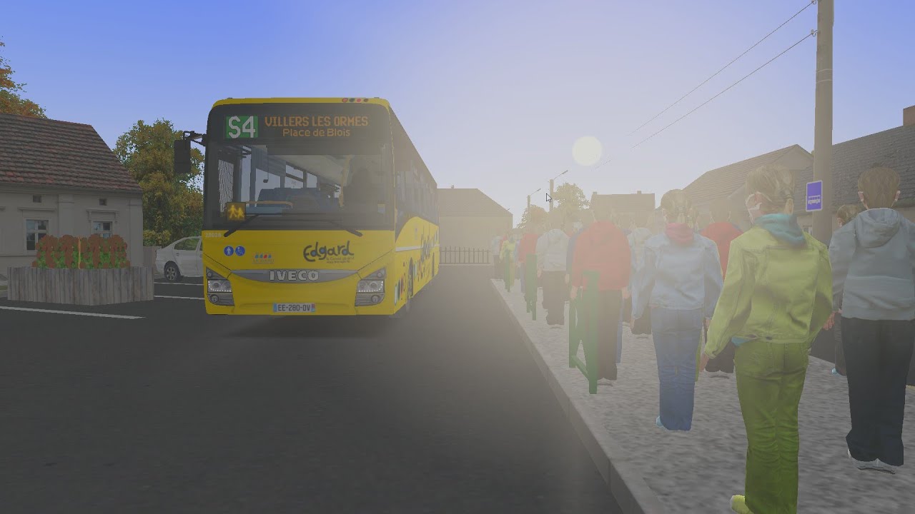 OMSI 2 Horizon 16 [S4 + Retour Dépôt ] en Iveco Crossway POP Edgard