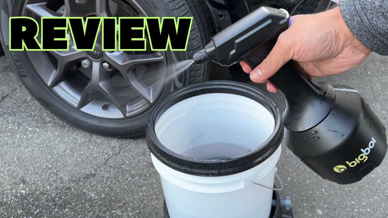BIGBOI SPRAYR10 BATTERY POWERED SPRAYER REVIEW