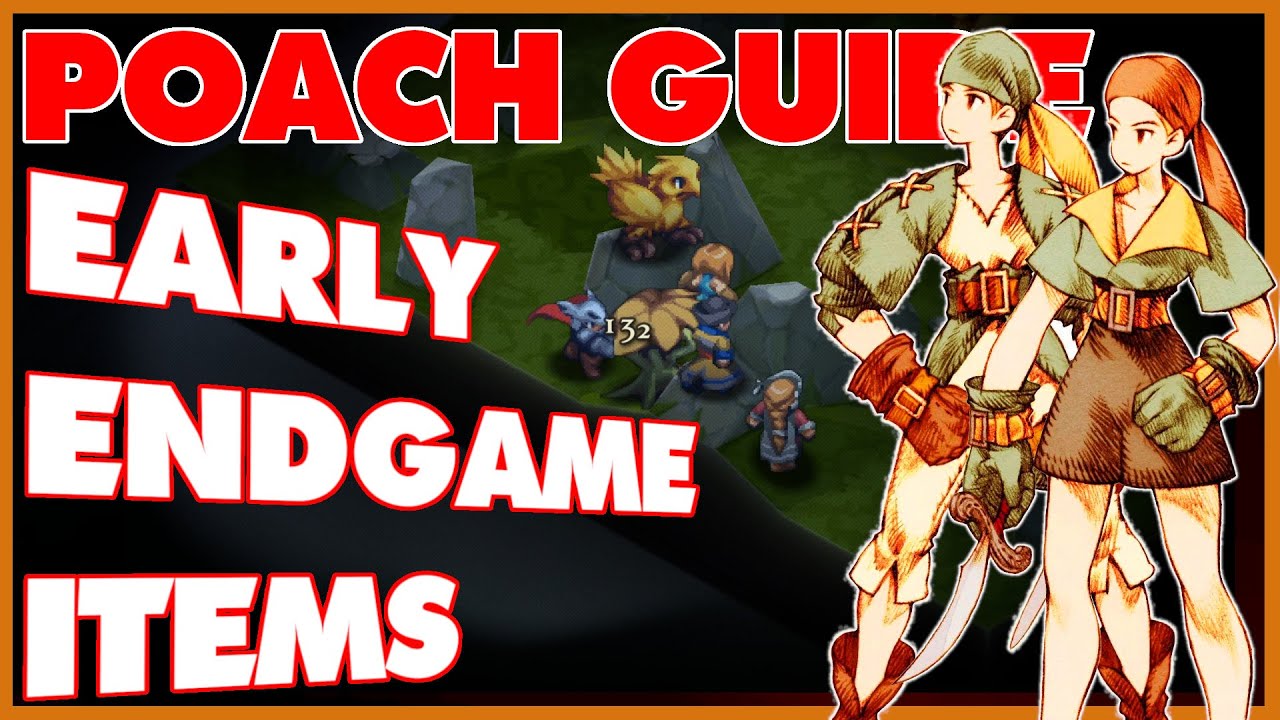 Getting BUSTED Items Early With Poaching | FFT: The Ivalice Chronicles