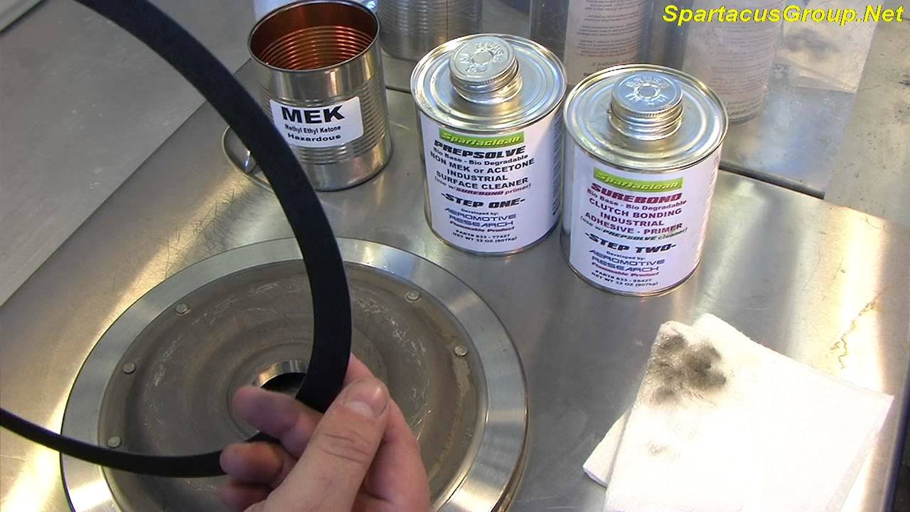 Spartaclean SureBond & Prepsolve Clutch Bonding DEMO