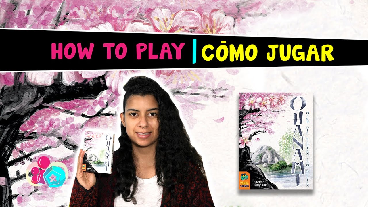 Ohanami | English & Español | How to play in 3 minutes | Cómo jugar en 3 minutos
