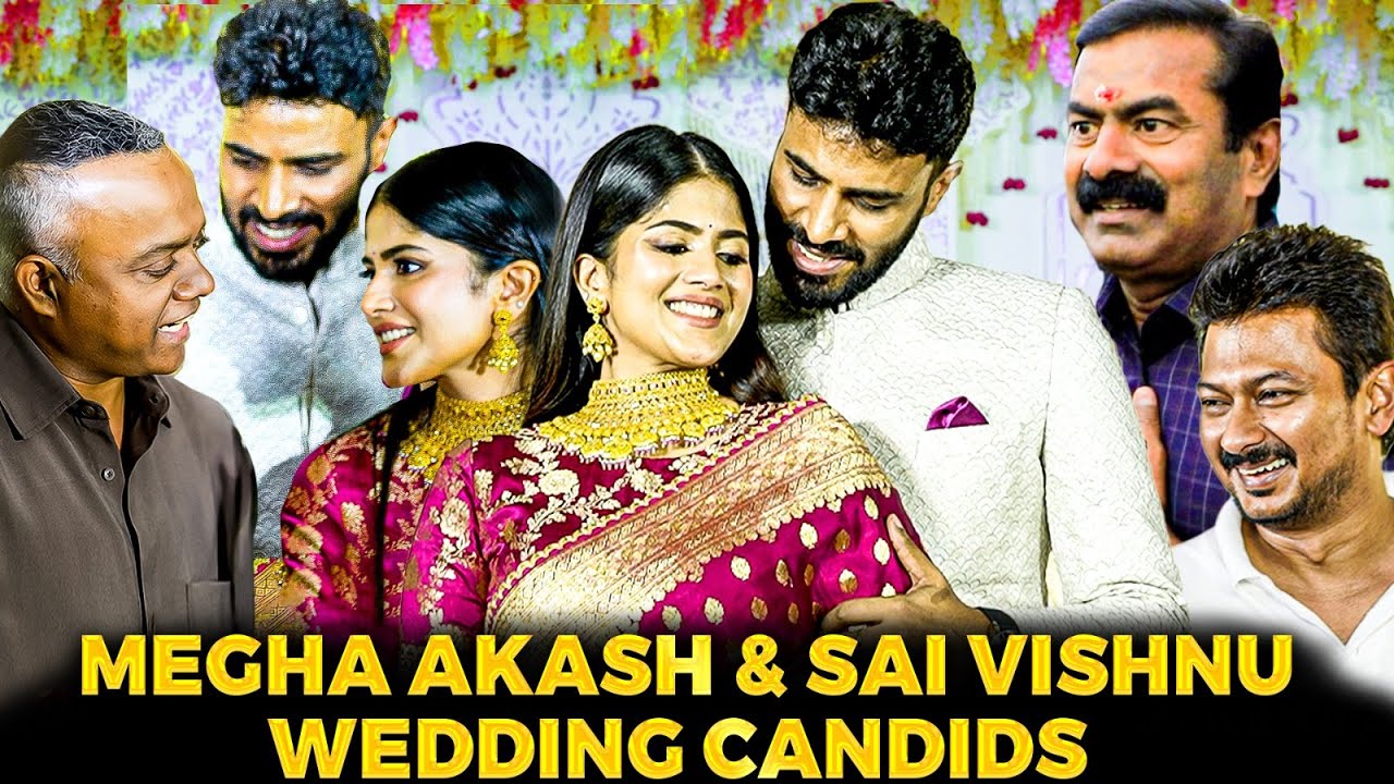 ஆட்டம், பாட்டுன்னு அதகளப்படுத்திய Megha Wedding😍GVM கொடுத்த Surprise💖அசரவச்ச பிரபலங்களின் Entry!💖