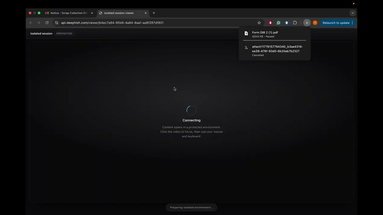 FalkeAI Browser Agent &mdash; Secure File Viewing in Sandbox